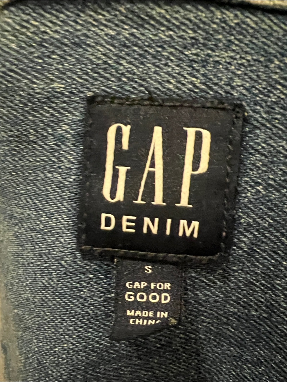 GAP Belted Light Indigo Wash Denim Shirt Jacket Shacket Size Small - Picture 5 of 5